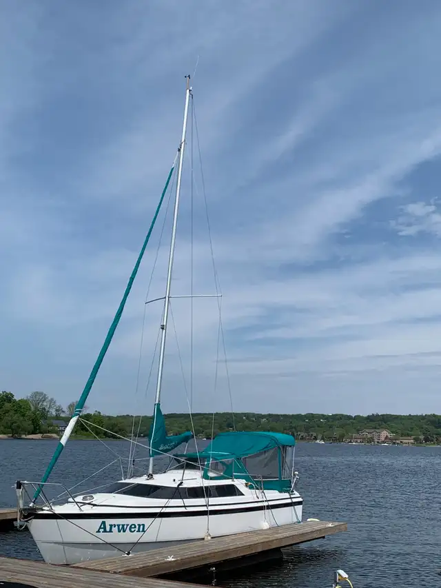 Macgregor 26X trailerable sailboat for sale. in Sailboats in Barrie - Image 2