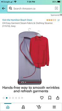 CHI Easy Garment Steam Fabric & Clothing Steamer