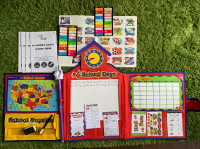 Learning Resources Pretend & Play School Set with US Map