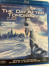 The Day after  tomorrow Blu-ray bilingue 4$