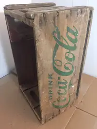 Antique coca cola coke crate