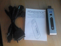 HP powerstick w/multi device adaptors-(NEW)