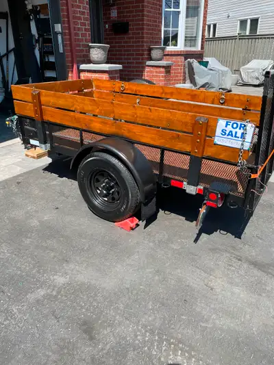 This trailer has been well maintained and just like new. Most of the time it is stored in the Garage...