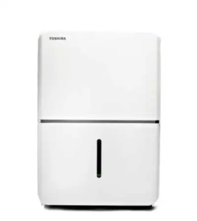 Like new 50 pint Toshiba dehumidifier. Has opening on back so it can be used continuously. Works per...