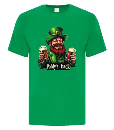 St Patrick's Day Shirts 100% cotton. Shipping is available Hoodies & Sweatshirts are also available,...