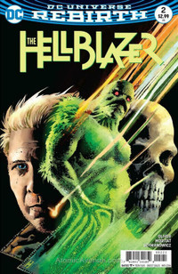 The Hellblazer 2nd Series #2A DC Universe Rebirth Oliver VF/NM.