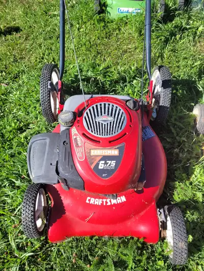 Red craftsman lawnmower. I deliver!, View more
