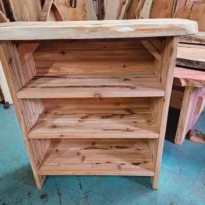 Solid wood book shelf, View more