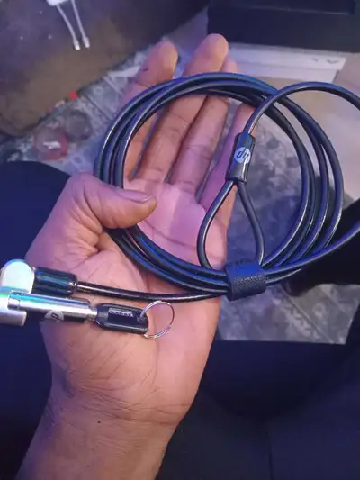 hp security cable lock, View more