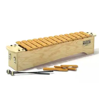 New Orff Sound Soprano xylophone  16 bars - C2-A3 - With mallets, View more