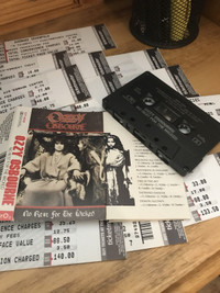 Ozzy Osbourne - No Rest for the Wicked cassette