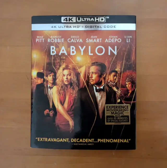 Babylon 4K Blu-Ray
