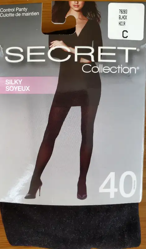 "SECRET" SEMI OPAQUE SILKY PANTYHOSE-2 PAIRS in Women's - Bottoms in Calgary - Image 3