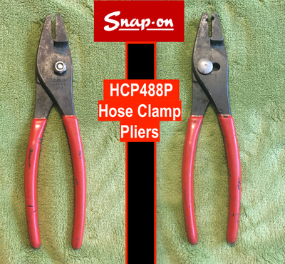 Snap-on HCP488P - 8" Hose Clamp Pliers Good condition. $35 or best offer. Delivery available in Oldc...
