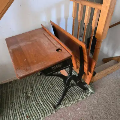 Vintage School Desk, View more