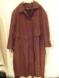 Brown winter coat