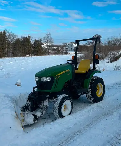 2013 John Deere 2025R for sale. Comes with 54” John Deere 4 way hydraulic blade. 688 hours $9,500 +...