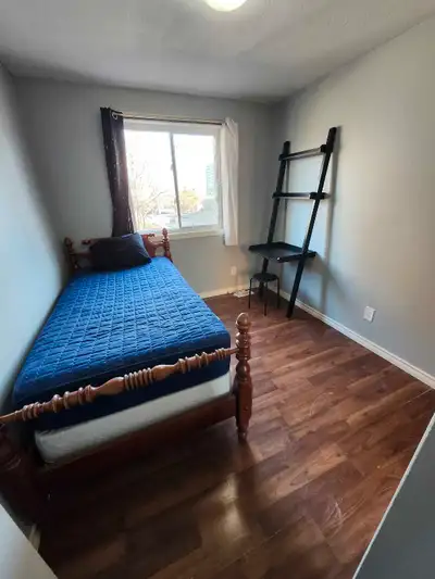 10ft by 10ft room available for FEMALE to rent. Looking for quiet student or working professional. N...