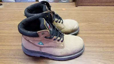 Work Pro Steel Toe Work Boots Size 9EEE Wide Nubuck, View more