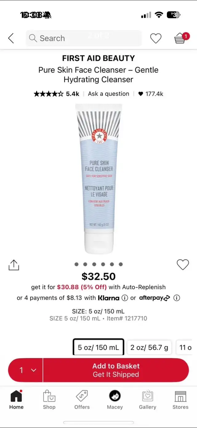 New First Aid Face Cleanser62863282795522121
