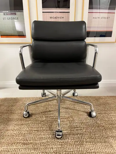 Authentic Eames Herman Miller Softpad Chair, View more