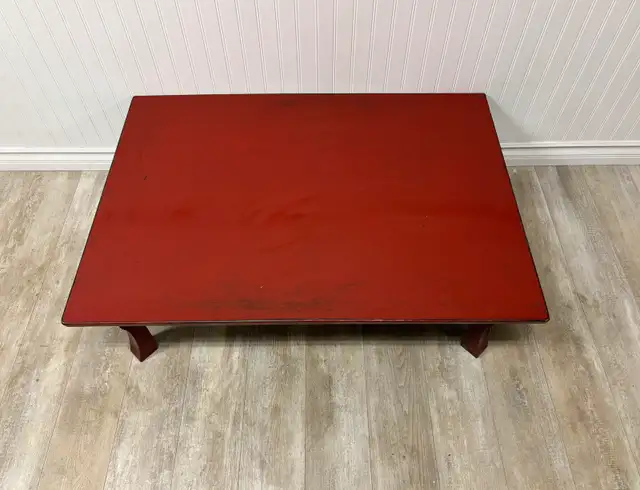 red lacquer low coffee or kang table in Coffee Tables in Nelson - Image 10