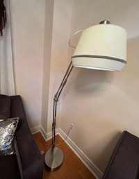 White floor lamp 