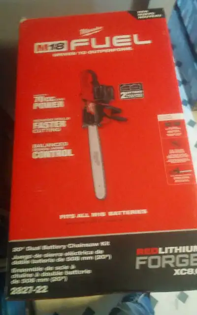 Milwaukee Chainsaw, View more