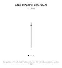 1st generation Apple Pencil 