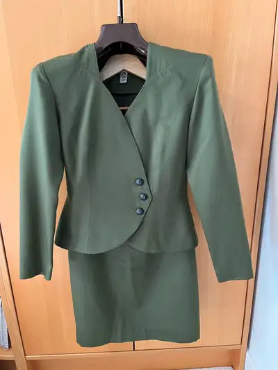 Pure Virgen Wool Jacket & Pencil Skirt, View more