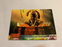 Topps Mewtwo Strikes Back Consciousness&Congratulations1st Movie