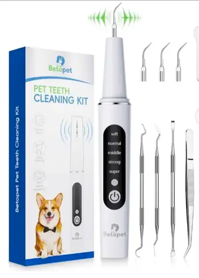 Pet teeth cleaning kit, View more