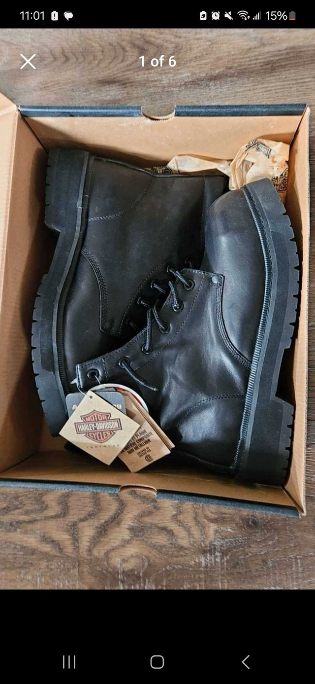 Men's size 10 Harley Davidson boot in Men's Shoes in Hamilton