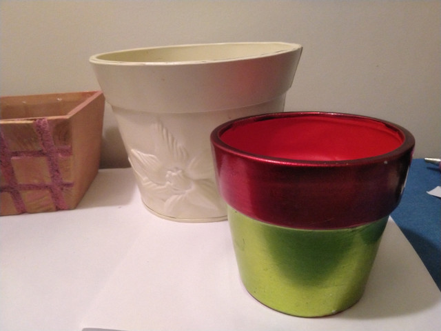 Vintage Assorted Flower Pots  5/$5 in Outdoor Décor in Oakville / Halton Region - Image 3