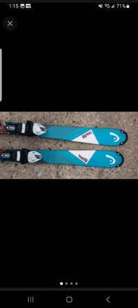 Head Skis 130 With Bindings 