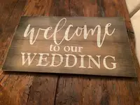 Wedding Decorations - Signs