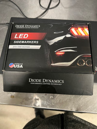 Diode dynamic LED Sidemarkers For 2015-2023 Ford Mustang (Pair) 