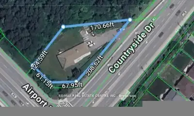 Commercial land like this doesn’t come up often—positioned on a premium corner lot in one of Brampto...