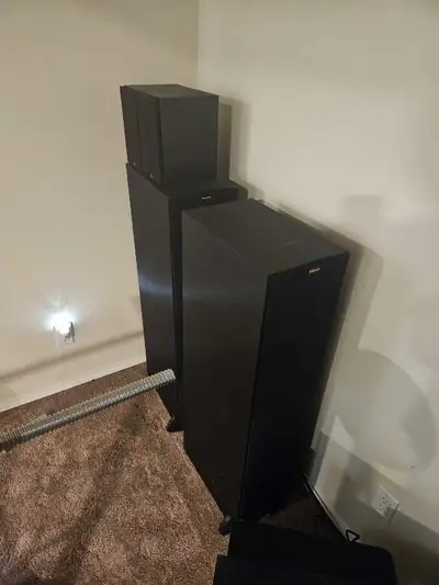 Klipsch 5.1 speakers, View more