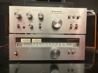 Vintage Kenwood Stereo Amplifier and Tuner Set