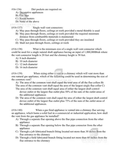 Gas 2 Exam Questions (G2 Gas Technician) TSSA Exam Compilation of 10 versions of answered practice e...