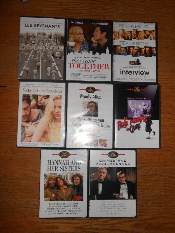 DVD (lot de 8) dans CD, DVD et Blu-ray  à Lac-Saint-Jean