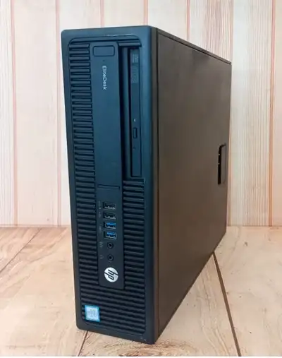 HP EliteDesk 800 G1, i7, 16GB RAM, 256GB SSD, Win 11, View more