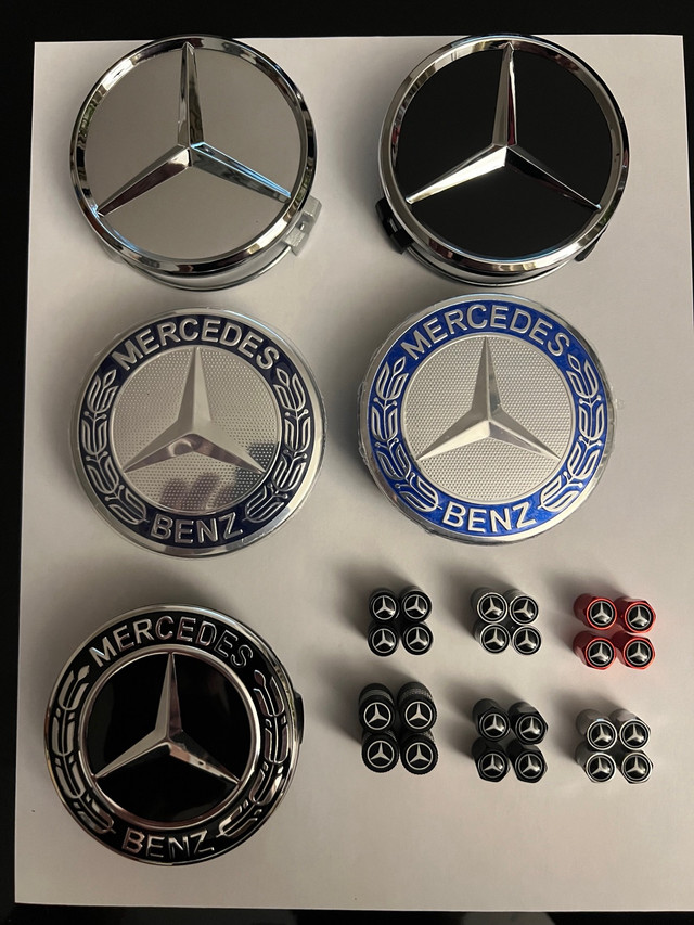 Mercedes Benz Center hub caps SAME DAY DELIVERY   in Other in City of Toronto