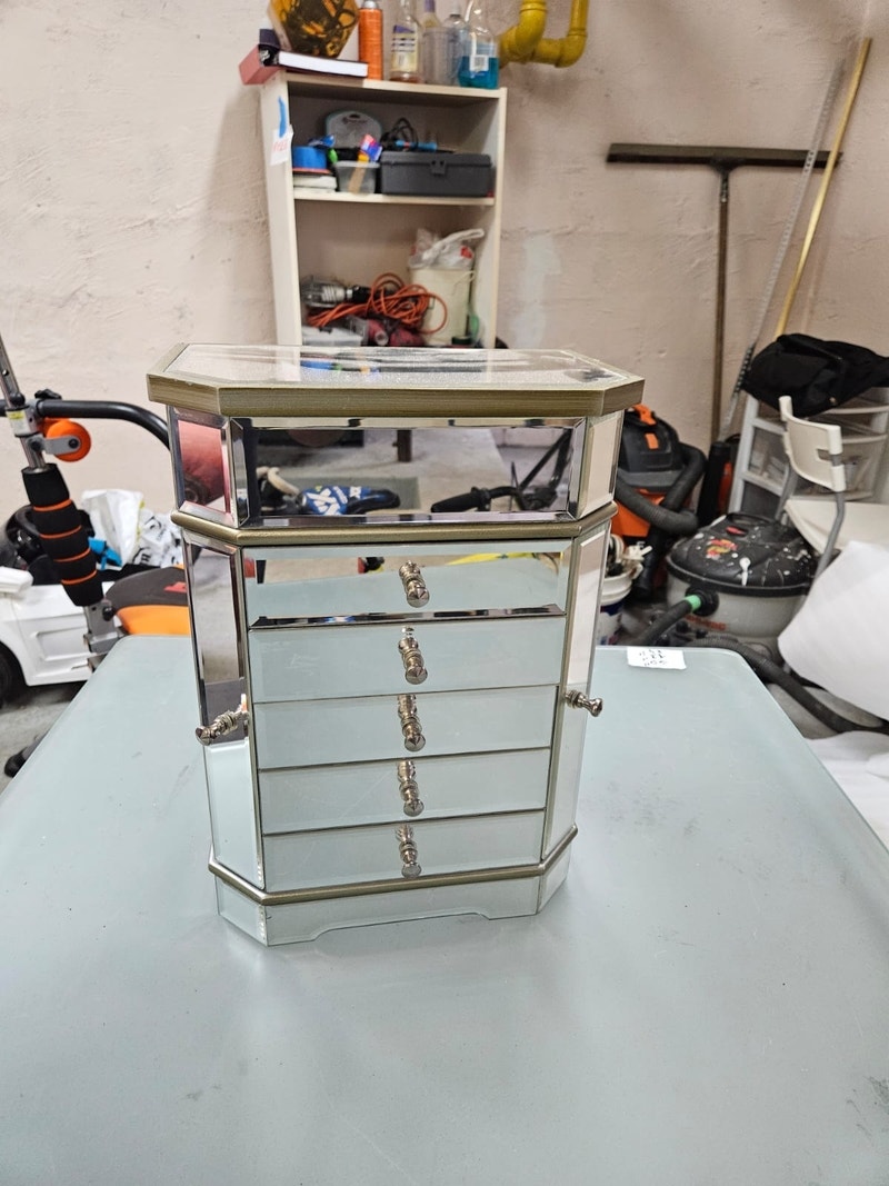 Glass jewelry trinket box Other City of Toronto Kijiji