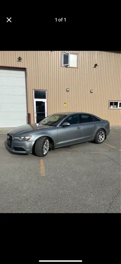 2012 Audi Quattro A6 Premium, V6 Supercharged all wheel drive. Car is in immaculate condition. Comes...