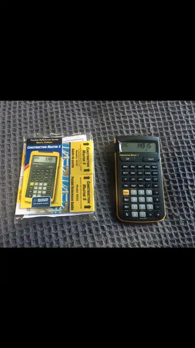 Brand NEW Construction Master 5 Calculator , View more