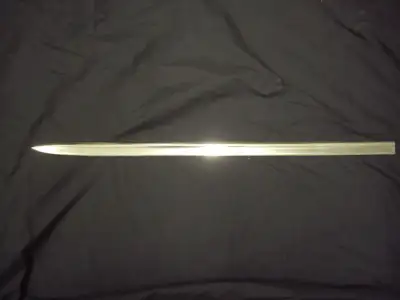 original left rear door side chrome for a 1957 Chev 150 4 door. its in very good condition , its str...