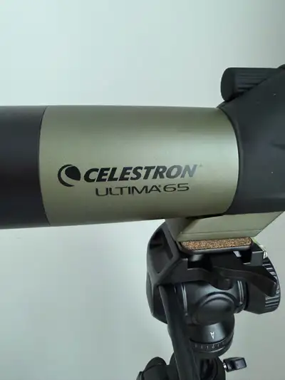 Celestron Ultima 65 – 65 mm Spotting Scope Used for outdoor observation (nature, birds, landscapes)...