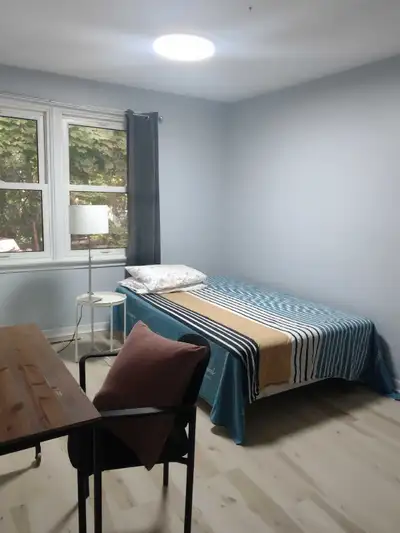 All inclusive bedroom for rental. Includes WiFi and all utilities. Simple furniture may supply. Near...